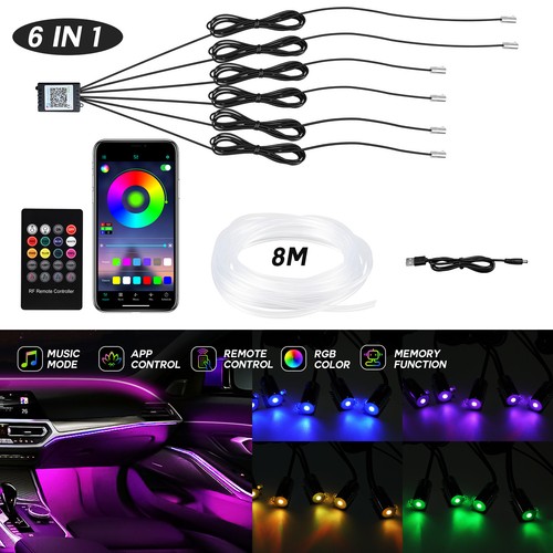 Rgb led auto - 8m,