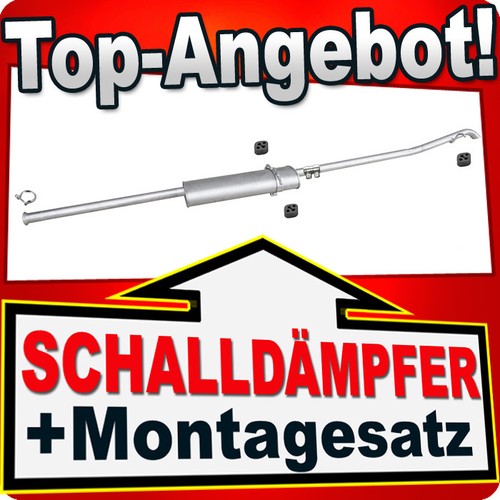 Auspuff für mercedes vaneo - auspuff,